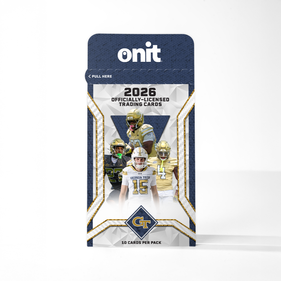 ONIT Georgia Tech Yellow Jackets Football 2026 NIL Trading Card Single Pack
