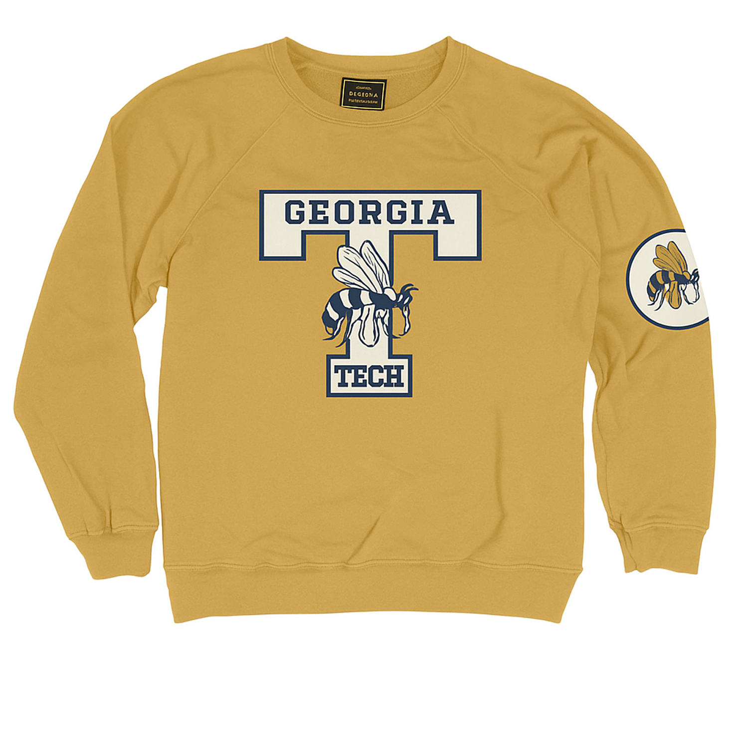 Georgia Tech Official Yellow Jackets Logo Youth Long Sleeve Georgia Tech Official Yellow Jackets Logo Youth Long Sleeve
