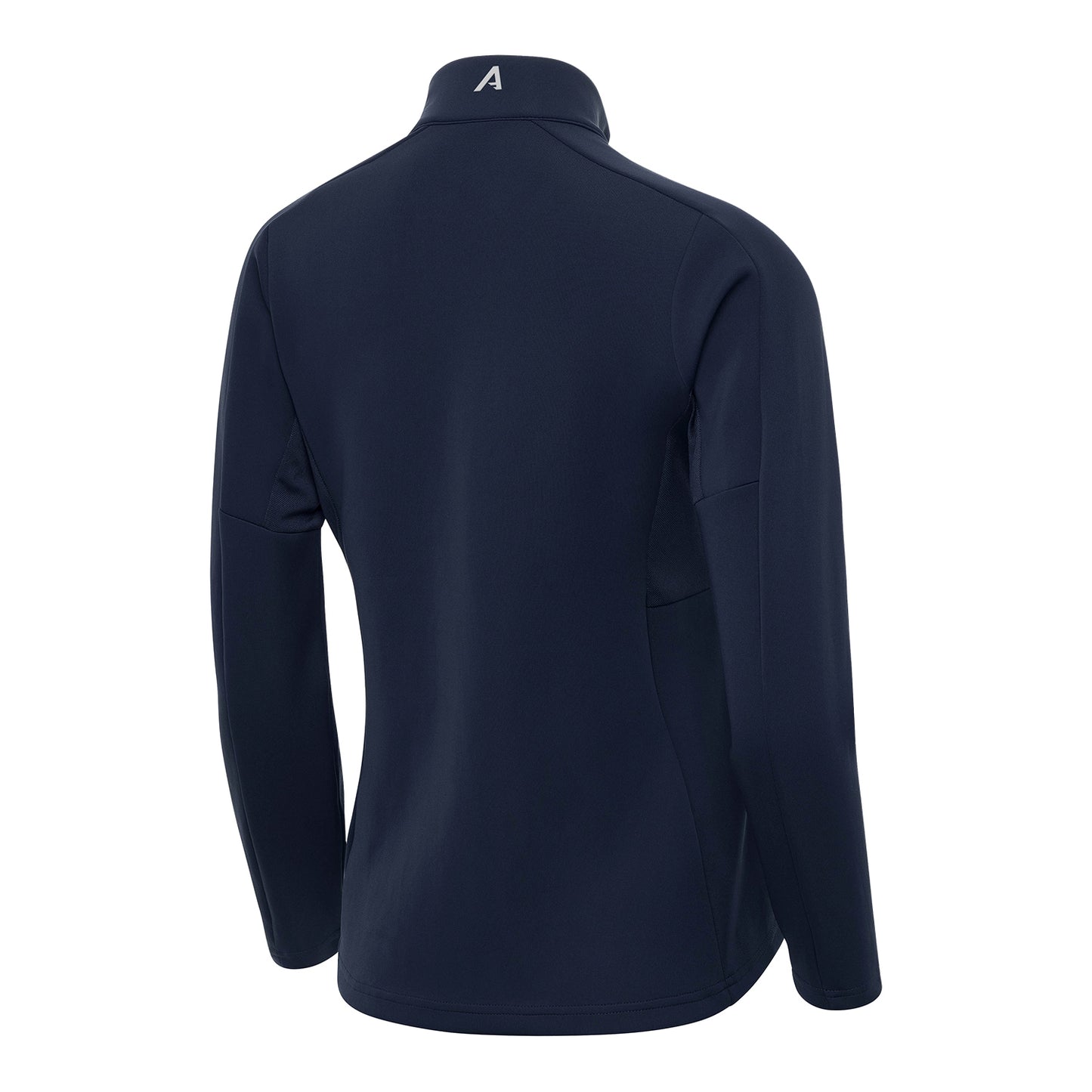 Ladies Georgia Tech Yellow Jackets Full Zip Generation Navy Jacket - Back View