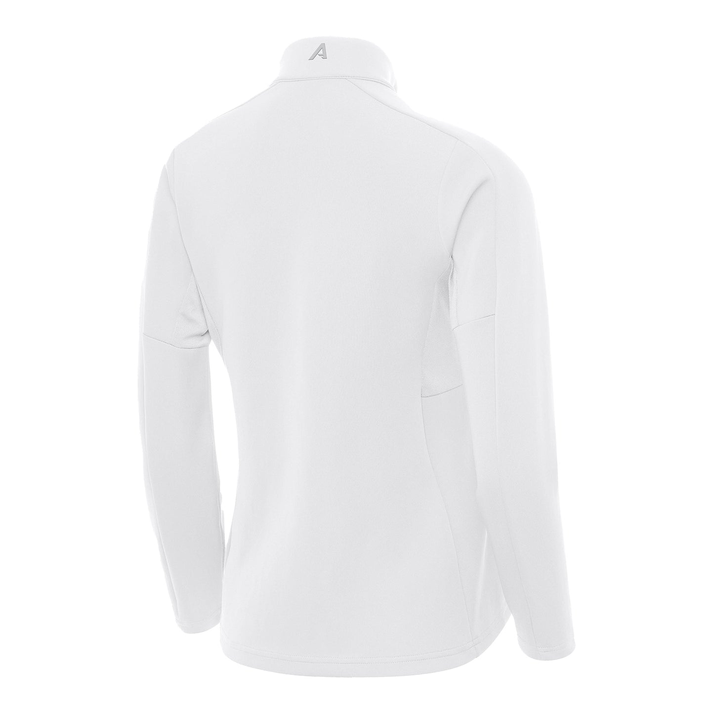 Ladies Georgia Tech Yellow Jackets Full Zip Generation White Jacket - Back View