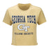 Ladies Georgia Tech Yellow Jackets Humble Crop T-Shirt - Front View
