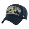 Georgia Tech Yellow Jackets Fletcher Wordmark Navy Adjustable Hat