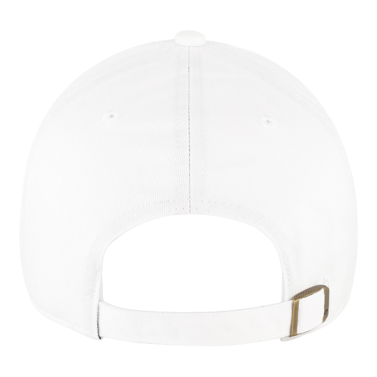 Georgia Tech Yellow Jackets 47 Brand White Buzz Cleanup Hat - Back View