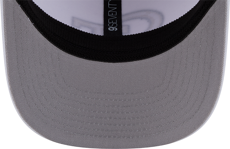 Georgia Tech Yellow Jackets New Era 970SS Primary Hat – White - Under bill view