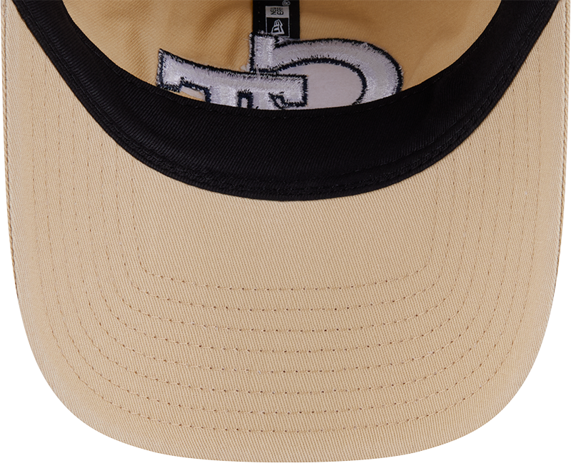 Georgia Tech Yellow Jackets New Era Primary Logo 920 Hat - Gold - Under bill view