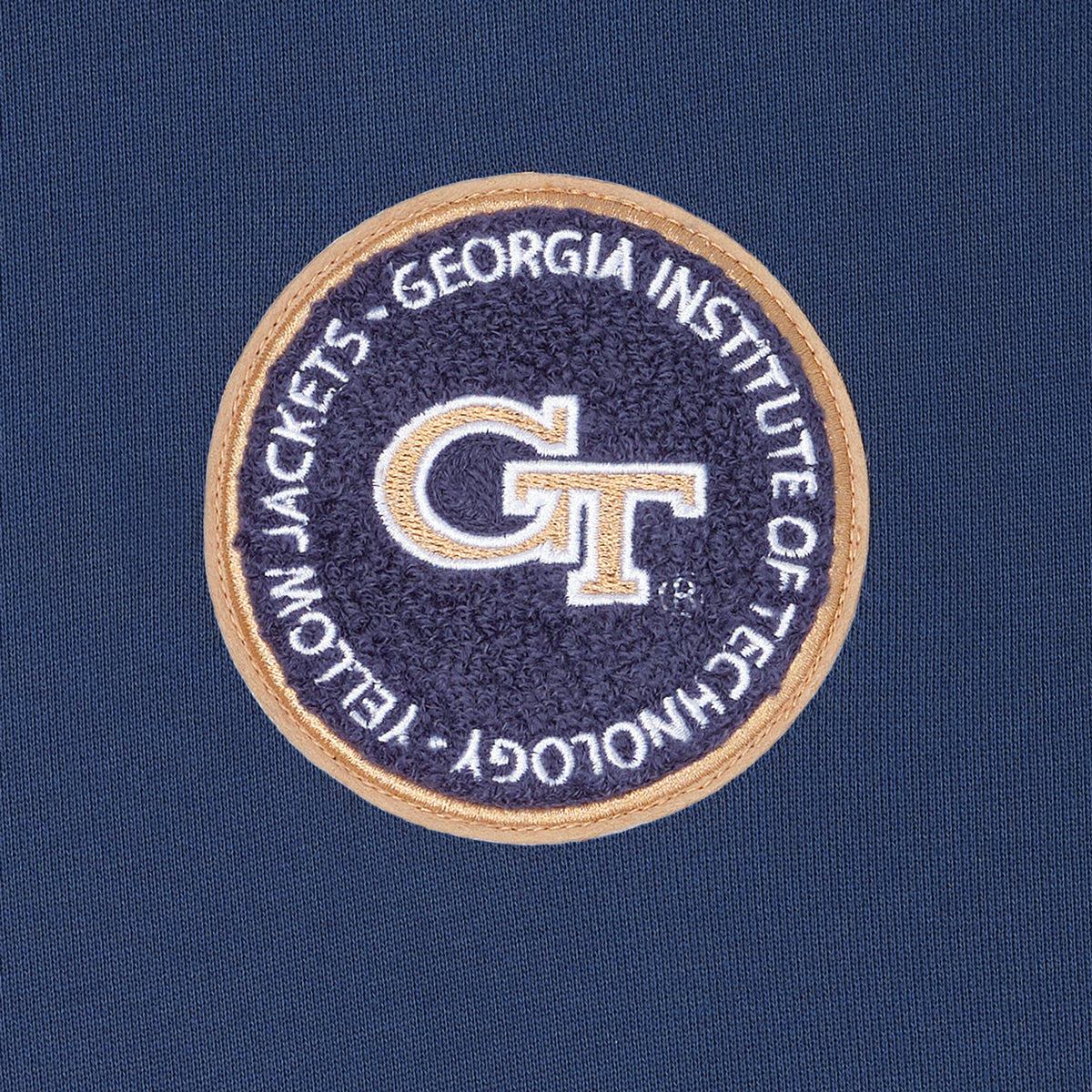 Georgia Tech Yellow Jackets Campus Art Navy Hoodie