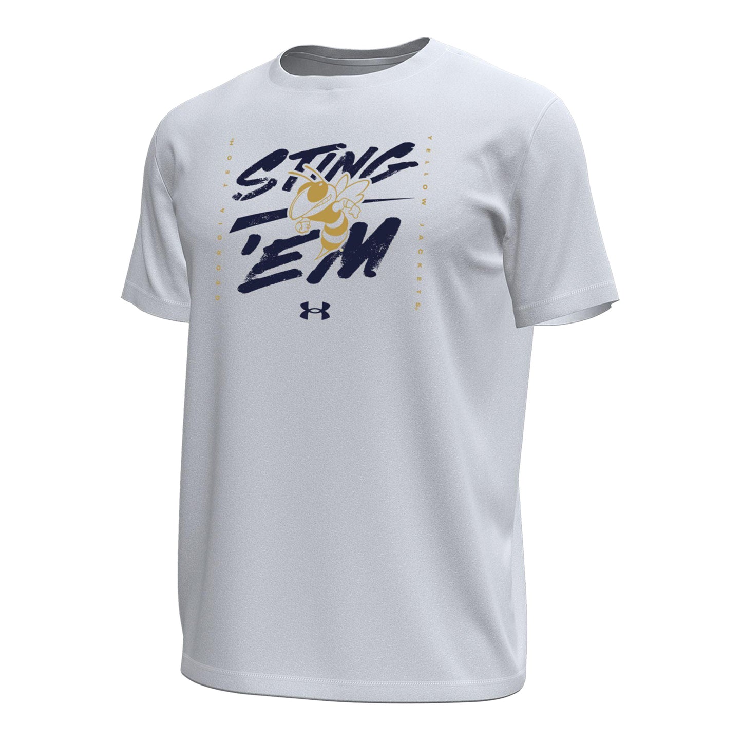 Georgia Tech Yellow Jackets Under Armour Spray Paint Sting'Em T-Shirt