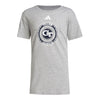 Youth Georgia Tech Yellow Jackets Adidas In The Round Grey T-Shirt