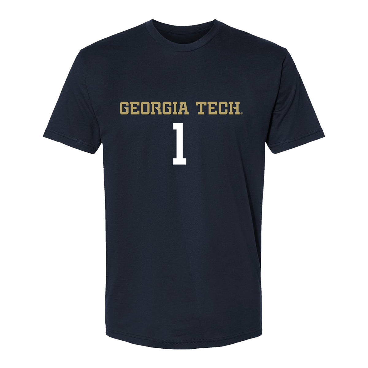 Georgia Tech Women's Volleyball Student Athlete T-Shirt #1 Riley Bethea