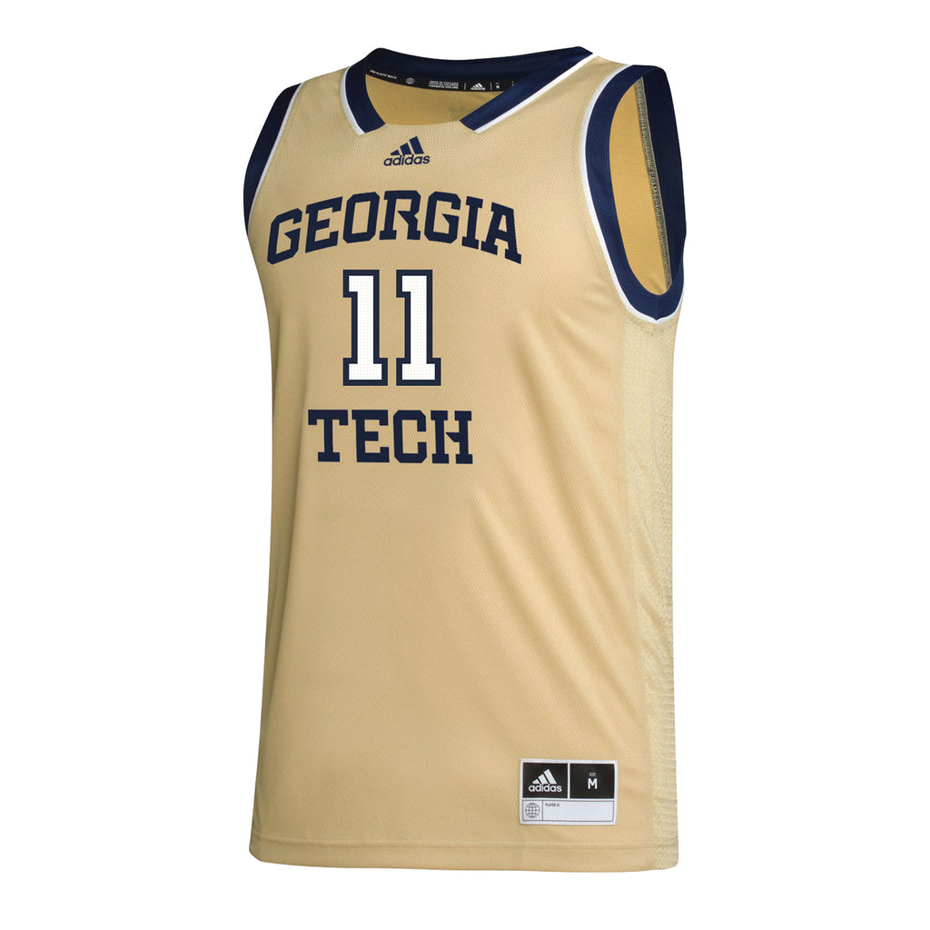 Georgia Tech Adidas Women s Basketball Student Athlete Sand Jersey