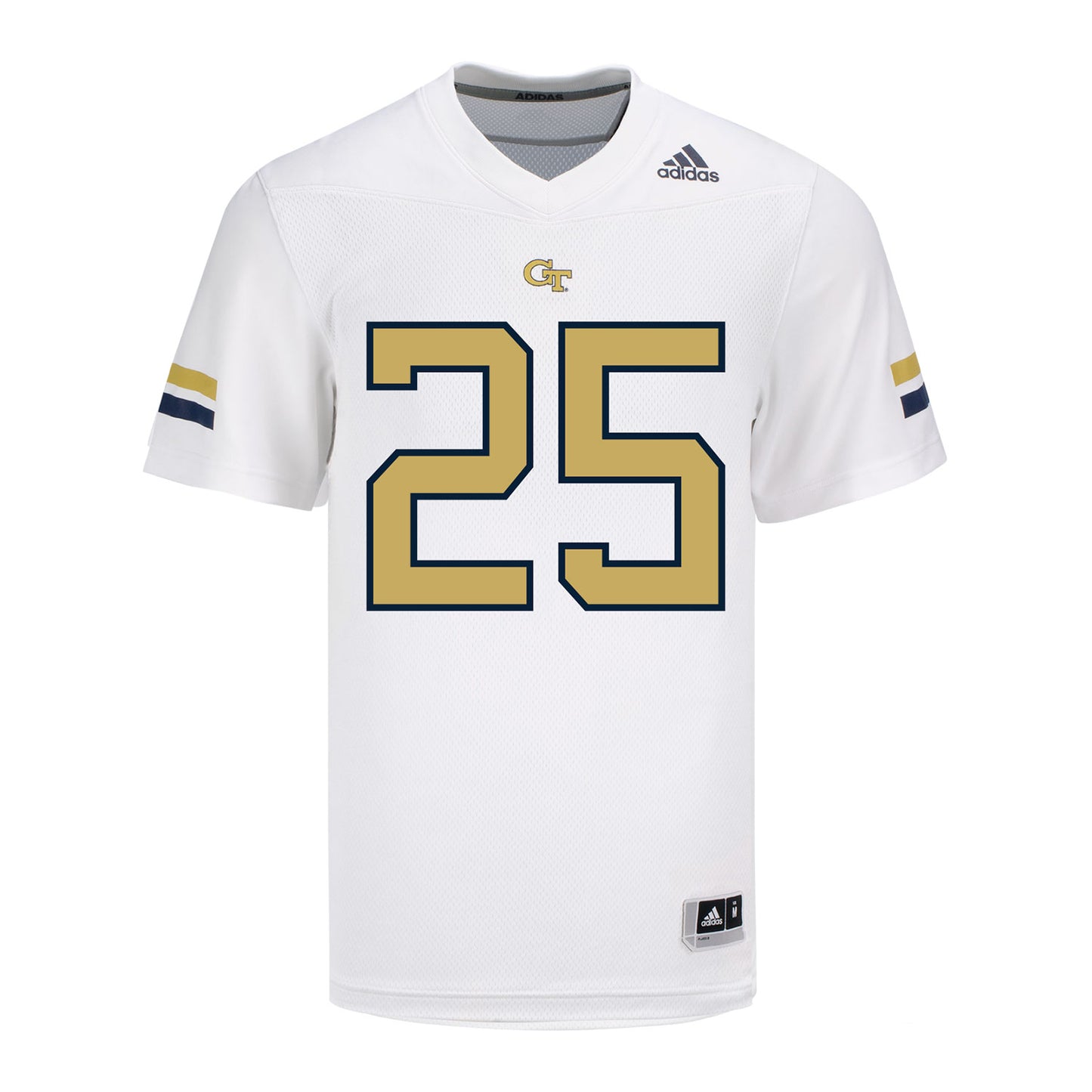 Georgia Tech Yellow Jackets #25 Dalen Penson Student Athlete Football Jersey - Front View