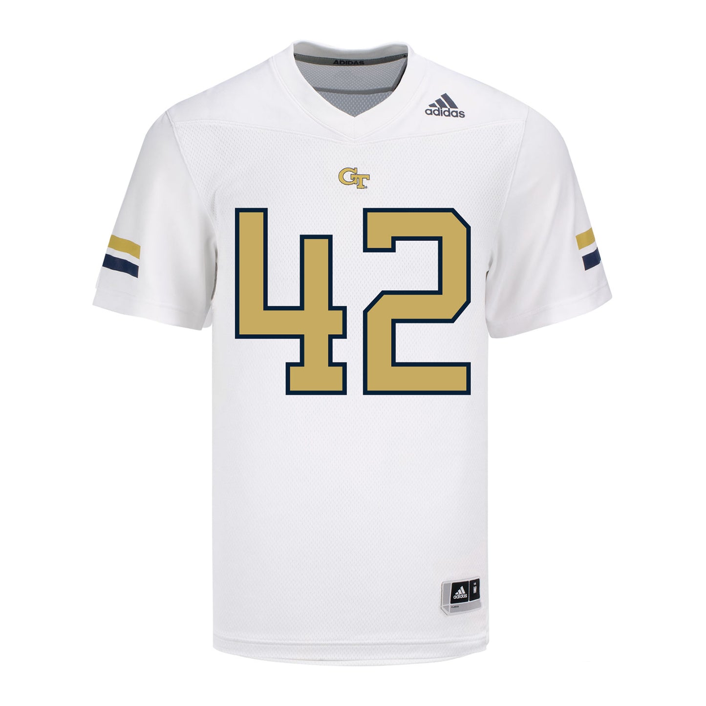 Georgia Tech Yellow Jackets #42 Will Benton Student Athlete Football Jersey- Front View