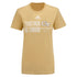 Ladies Georgia Tech Adidas "Together We Swarm" Amplifier T-Shirt in Gold - Front View