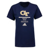 Ladies Georgia Tech Adidas Outfitted By Amplifier T-Shirt