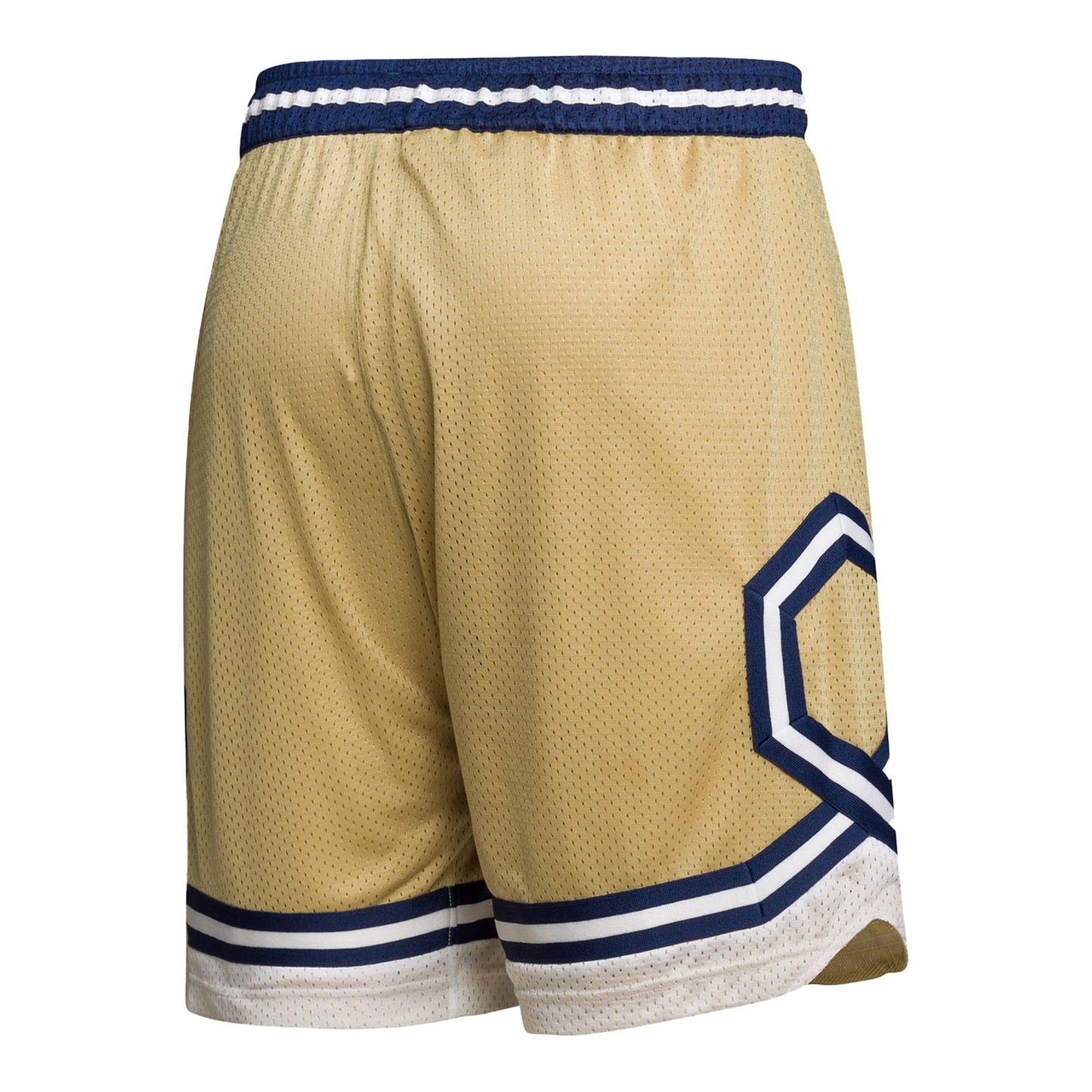 Georgia Tech Yellow Jackets Adidas Swingman Shorts - Back View