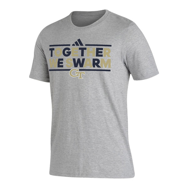 Georgia Tech Yellow Jackets Adidas Together We Swarm T-Shirt - Front View