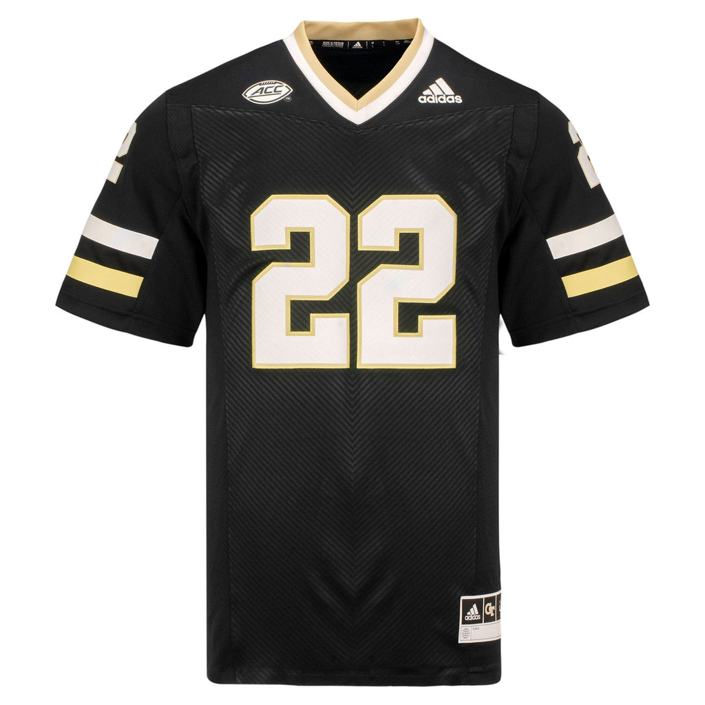 Georgia Tech Adidas Premier White #0 Football Jersey