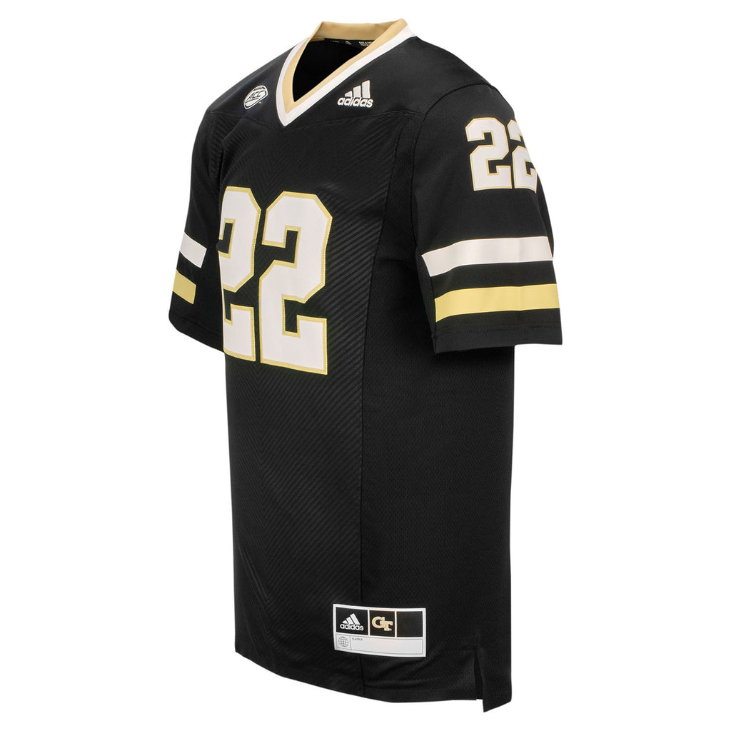 Georgia Tech Adidas Premier Sand #0 Football Jersey