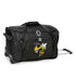 Georgia Tech Yellow Jackets Premium 22" Wheeled Carry On Duffel Bag in Black - Front View