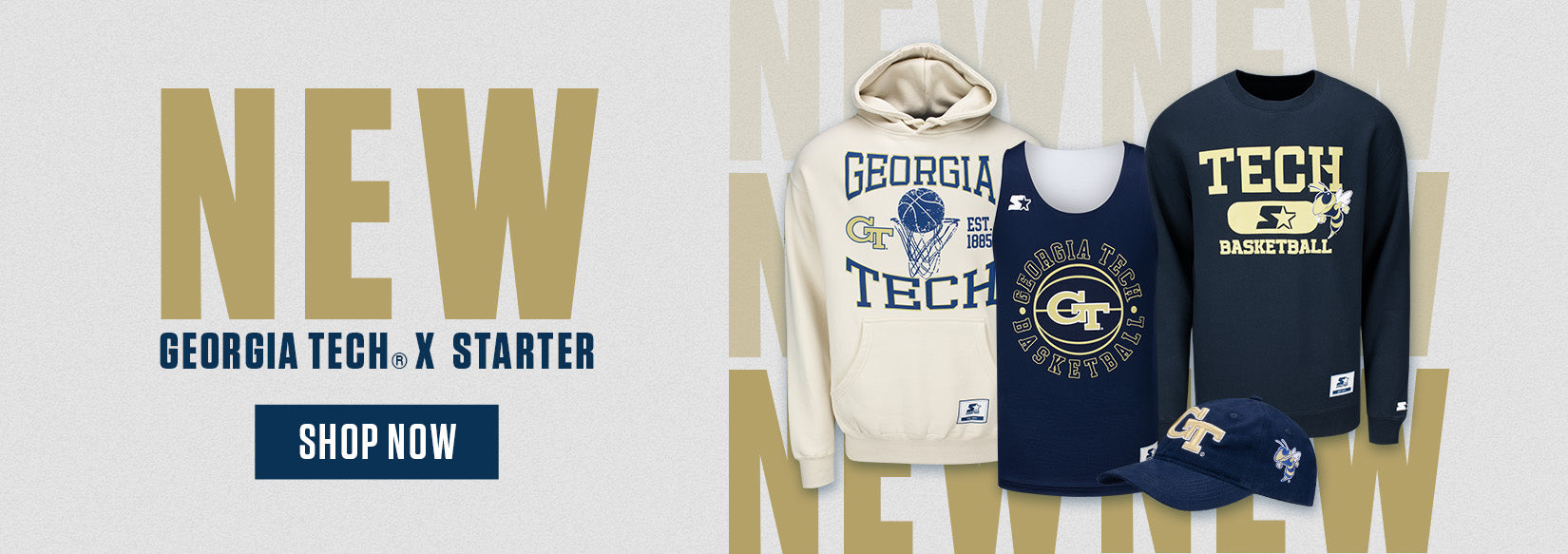 Georgia Tech (6) piece NEW Mens & Womens shirt bundle buy