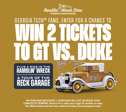 Georgia Tech Ramblin' Wreck Diecast Collectible Car