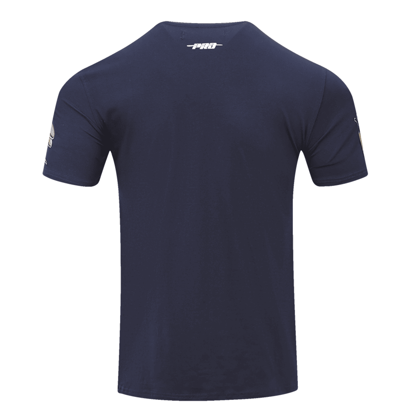 Georgia Tech Yellow Jackets Navy Wordmark T-Shirt In Navy - Back View 2