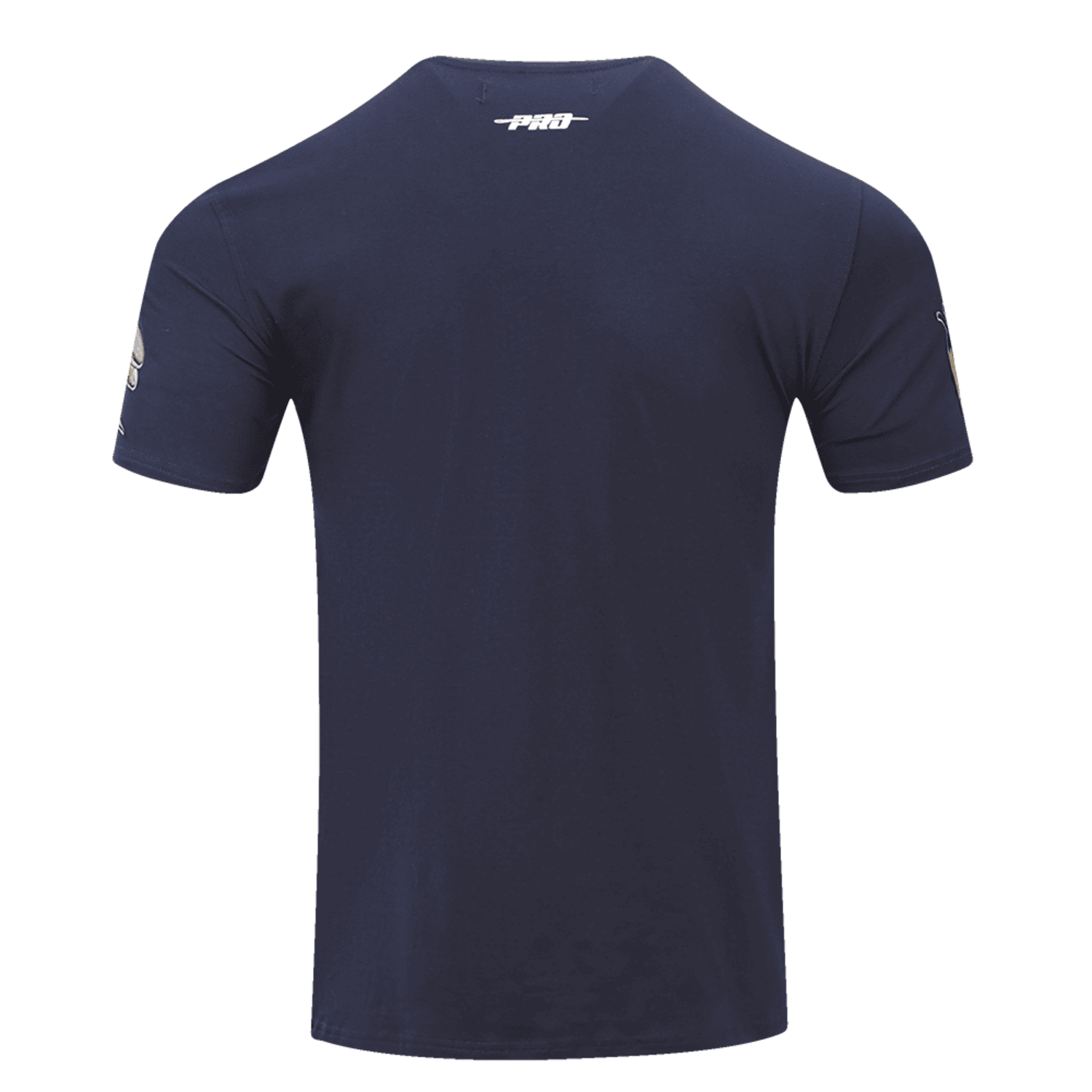 Georgia Tech Yellow Jackets Navy Wordmark T-Shirt In Navy - Back View 2