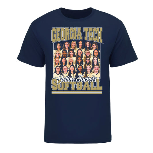 Georgia Tech Yellow Jackets 2026 Softball Team Shirt