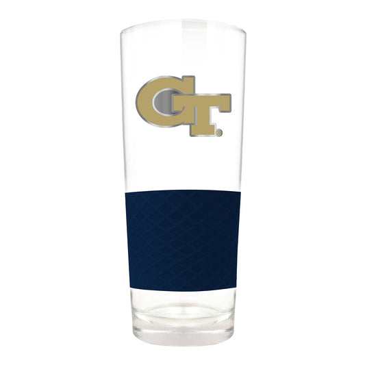 Georgia Tech Yellow Jackets 22oz Score Pint Glass - Front View