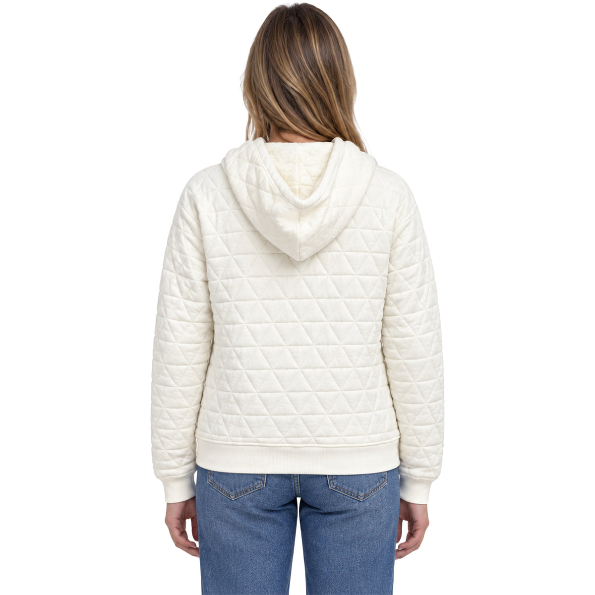 Georgia Tech Yellow Jackets Lusso Maddie Quilt  Hoodie