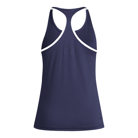 Georgia Tech Yellow Jackets Designed for Training Ladies Tank Top In Blue - Back View