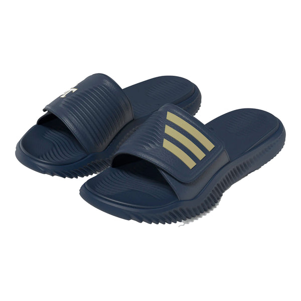 Goergia Tech Yellow Jackets Adidas Alphabounce Navy Slides - Main View