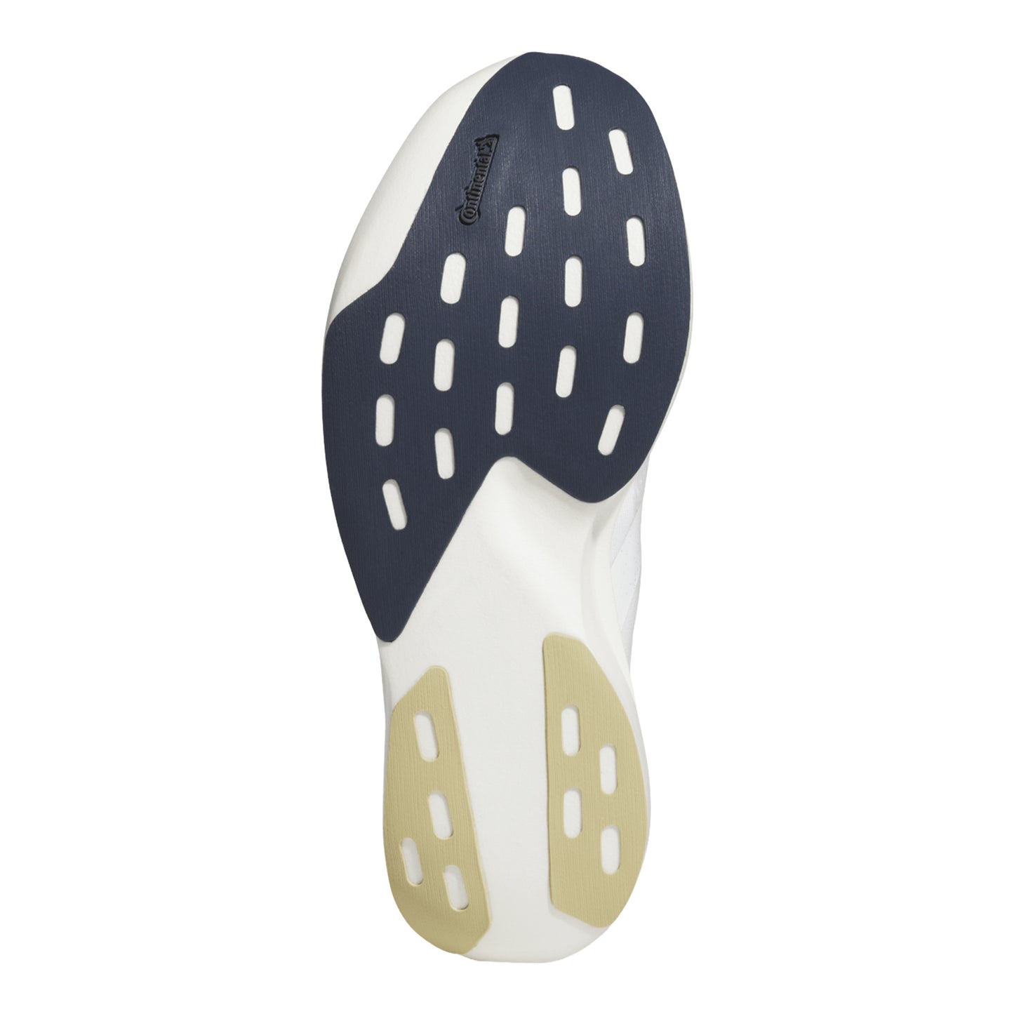 Georgia Tech Yellow Jackets Adidas Adizero Evo Sl Running Shoes In White - Under View