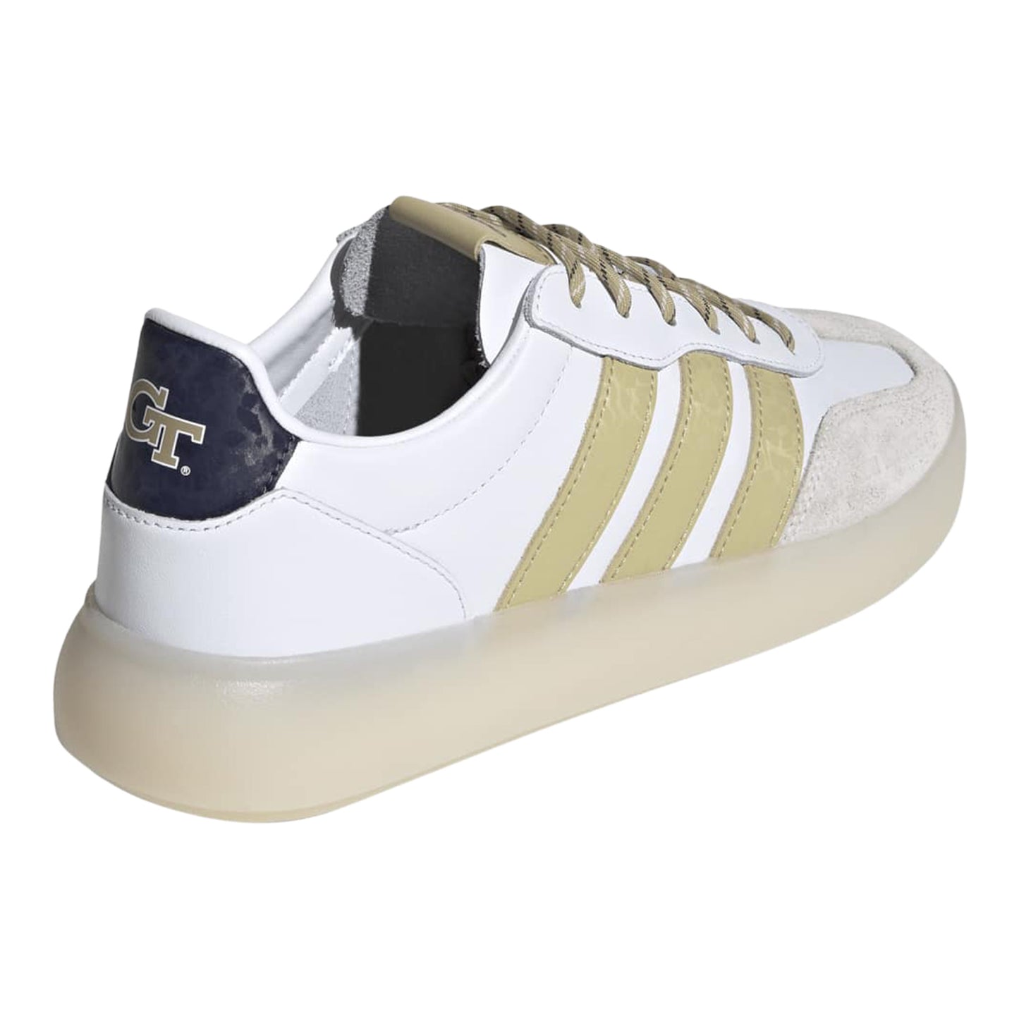 Georgia Tech Yellow Jackets Adidas Barreda Decode Shoes - Back View