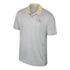 Georgia Tech Yellow Jackets Tuck Contrast Grey Polo - Front View
