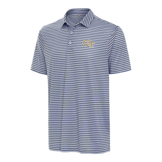 Georgia Tech Yellow Jackets Antigua Streamline GT Navy Polo