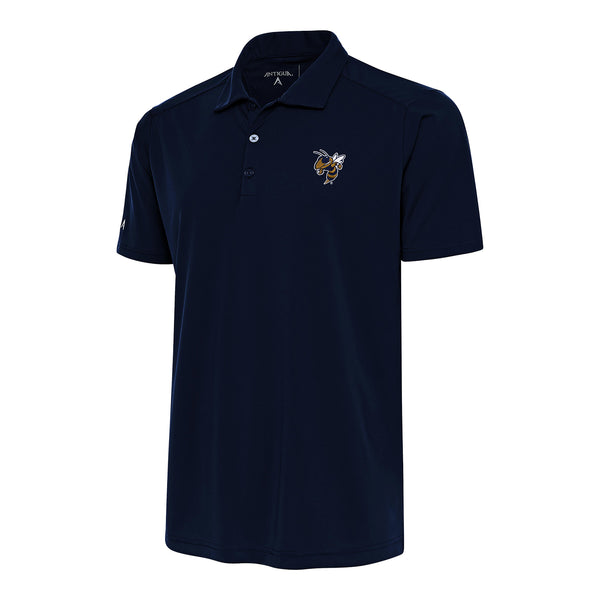 Georgia Tech Yellow Jackets Tribute Navy Polo - Front View