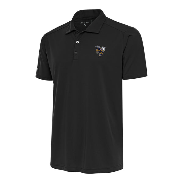 Georgia Tech Yellow Jackets Tribute Dark Grey Polo - Front View