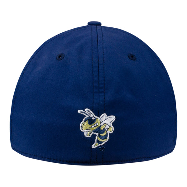 Georgia Tech Yellow Jackets Adidas Coaches Flex Hat - Back View