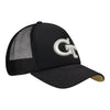 Georgia Tech Yellow Jackets Adidas Ghost Black Adjustable Hat - Front Right View