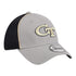 Georgia Tech Yellow Jackets Pipe Grey Flex Hat - Right Angled View