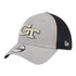 Georgia Tech Yellow Jackets Pipe Grey Flex Hat - Left Angled View