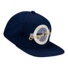 Georgia Tech Yellow Jackets Retro Circle Navy Adjustable Hat - Front Right View