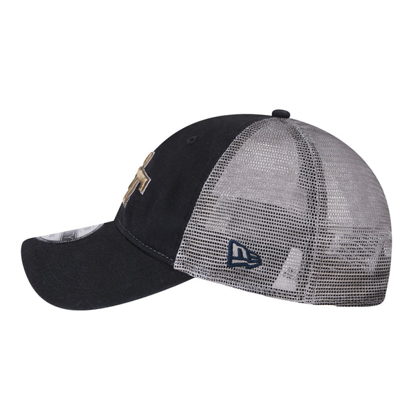 Georgia Tech Yellow Jackets Slick 920 Adjustable Navy Hat - Left View