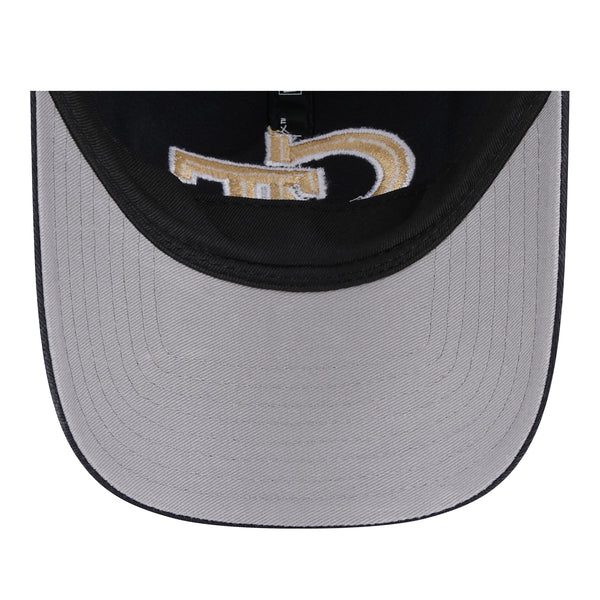 Georgia Tech Yellow Jackets Slick 920 Adjustable Navy Hat - Under Visor View