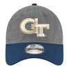 Georgia Tech Yellow Jackets Color Block Unstructured Adjustable Hat - Front View