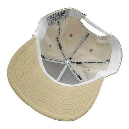Georgia Tech Yellow Jackets Gold Script Rope Hat - Under View