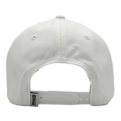 Georgia Tech Yellow Jackets White Script Rope Hat - Back View