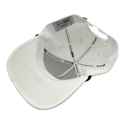 Georgia Tech Yellow Jackets White Script Rope Hat - Under View