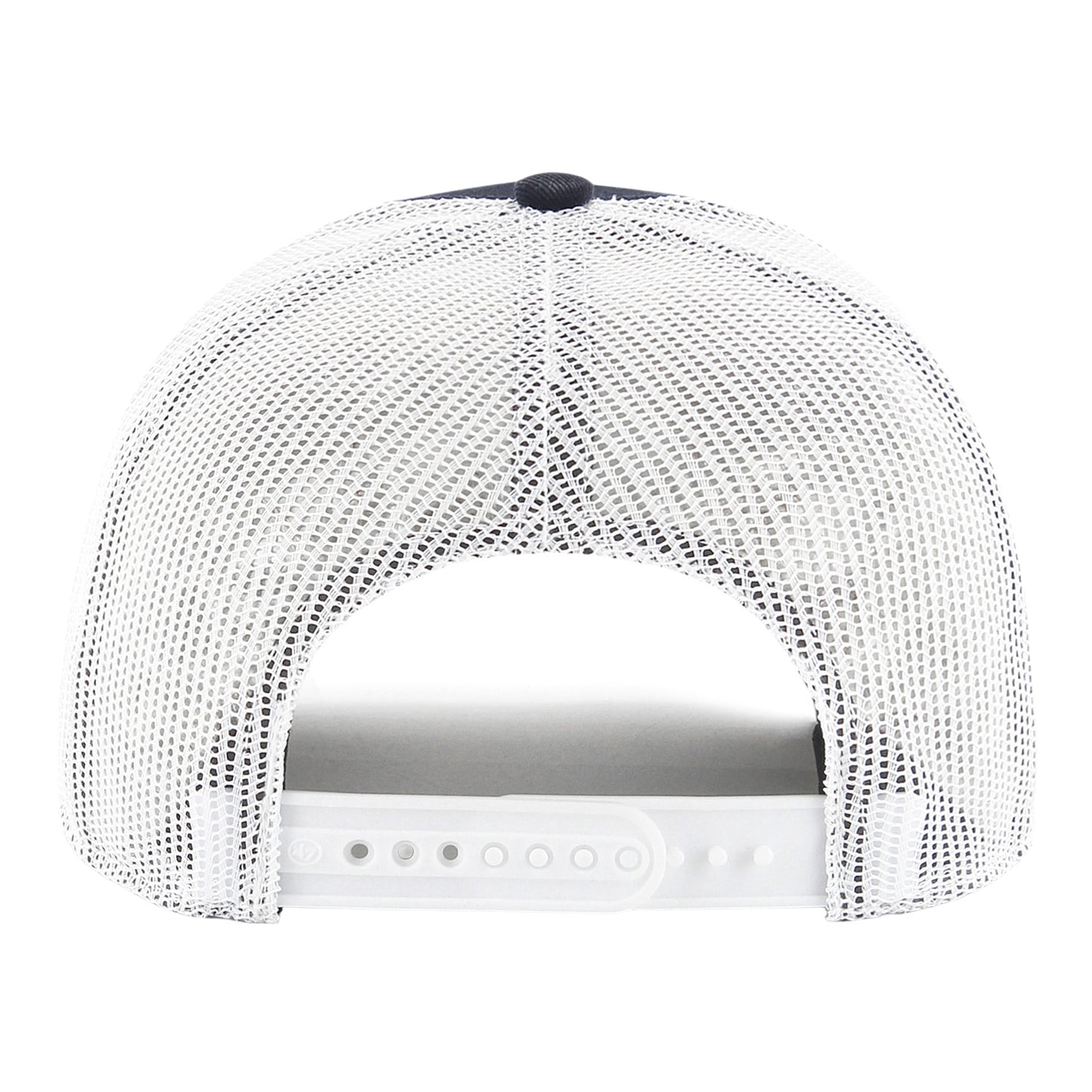 Georgia Tech Yellow Jackets 47 Brand Buzz Logo and Wordmark Navy Trucker - Back View